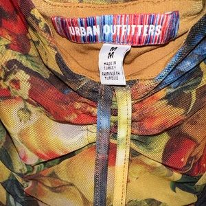 Urban outfitters, cinched fruit dress